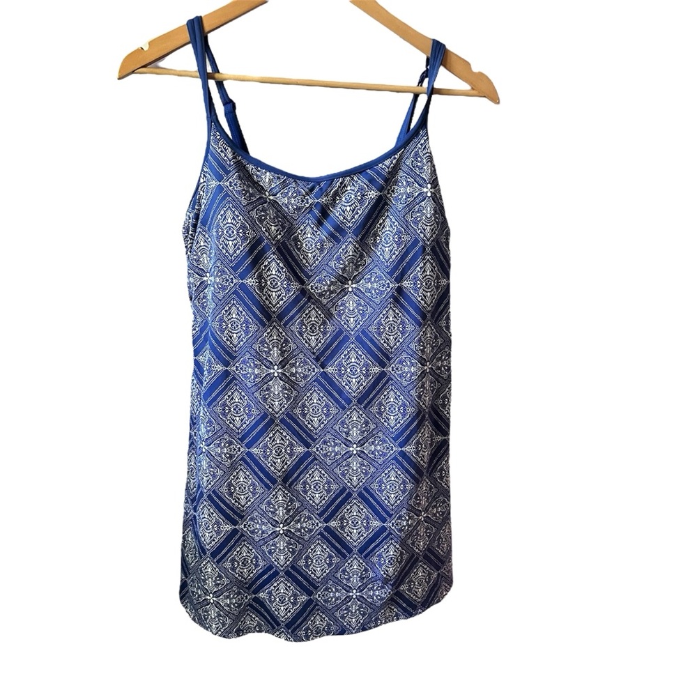 Amoena Bathing Suit Dress Macau SD Size 18B Mastectomy‎ Swim Suit